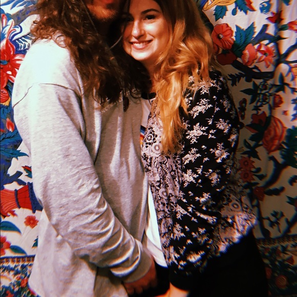 Floral free people bomber jacket - Picture 4 of 5